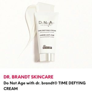 Do Not Age with dr. brandt® TIME DEFYING CREAM